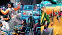 create scifi book character design illustration