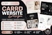 carrd website design carrd landing page redesign carrd website carrd portfolio