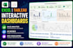 build interactive dashboards in excel and tableau
