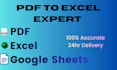 do fast and accurate data entry in excel and google sheets