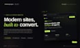 design a modern saas and ai startup website