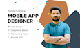 design mobile app UI UX design in figma for ios and android
