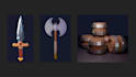 do 3d low poly models for you