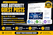 publish niche relevant guest post with permanent dofollow backlink