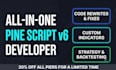 be your professional tradingview pine script v6 developer