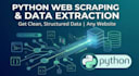 do python web scraping and data extraction