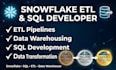 build snowflake etl pipelines and sql data warehouse solutions