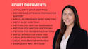draft appellate briefs, response briefs, reply briefs and writs