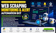 build web scraping bot, price tracker bot, data scraper, price drop alert bot