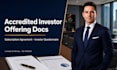 prepare sec compliant offering documents for accredited investors