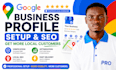 setup and optimize your google business profile