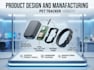 do 3d cad model for product design, 3d printing and manufacturing