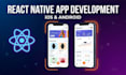 develop react native mobile app UI and features