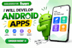 develop android app development flutter react native ai app