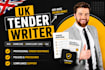 write UK nhs, homecare and domiciliary care tender responses