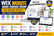 do wix website revamp, wix redesign, wix website design, wix booking website