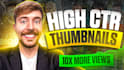 design eye catching thumbnails to boost CTR