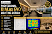 create professional dialux evo lighting design and calculations