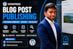 publish and format wordpress blog posts professionally