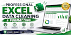 hello, I will clean, organize and format your excel data