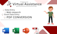 do the fastest data entry, copy paste, and web research job