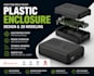 design injection mold ready plastic enclosures with dfm analysis