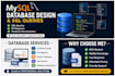 design mysql database and write sql queries
