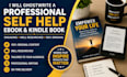 ghostwrite a professional self help ebook and kindle book