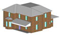 convert PDF roof plans into sketchup model