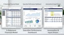 build a professional 3 year financial model and forecast in excel