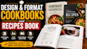 design and format cookbooks and recipes book