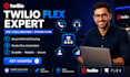 set up twilio flex IVR, studio flow and call routing expertly