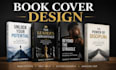 design modern non fiction self help autobiography amazon KDP book covers
