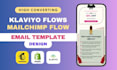 setup klaviyo flows klaviyo email flows klaviyo automation mailchimp automation