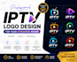 iptv modern 3d logo for you
