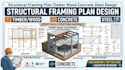 structural framing plan timber wood concrete steel design