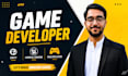 do 3d game design and development in unity engine