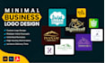 do trending custom modern minimal logo design and redesign