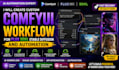 create custom comfyui workflow for flux sdxl stable diffusion and automation