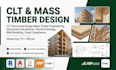 create clt and mass timber structural design with permit drawings