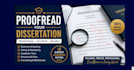 edit and proofread your dissertation and thesis