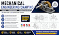 do mechanical engineering drawing engineering schematic drawing structure draft