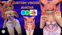do custom vrc avatar vrchat avatar commission nsfw furry avatar
