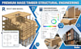 design clt, glulam, lvl, and mass timber structures with structural calculations