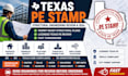 provide texas stamp and structural engineering for building permits