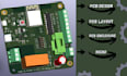 create esp32 pcb design , pcb layout and 3d pcb enclosure using kicad