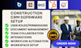 setup buildertrend procore trimble ineight smartsheet bluebeam construction crm