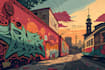 do illustration expresionism art, graffity, abstract