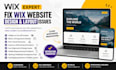 fix wix hidden content bad header poor hierarchy excess animations icons issues