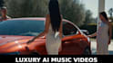 create a luxury ai music video with cinematic visuals